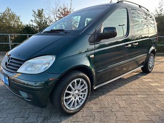 gepflegter mercedes vaneo 1,9*klima*alu*scheckheft*insp+tüv neu