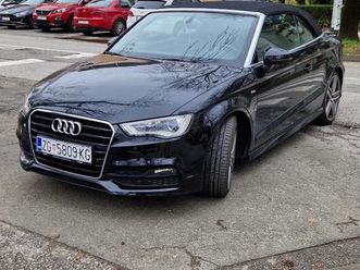 audi a3 cabrio 2,0 tdi, 2016 god.