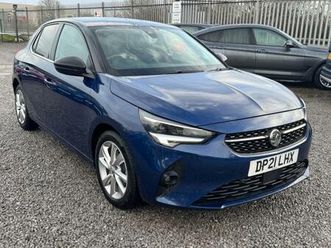2021 vauxhall corsa 1.2 elite euro 6 5dr hatchback petrol manual