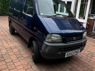 suzuki, carry, panel van, 2003, manual, 1298 (cc)