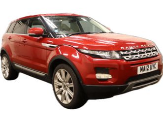 2012 land rover range rover evoque 2.2 sd4 prestige 5dr [lux pack] estate diesel manual