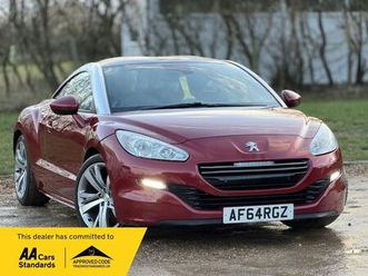2014 peugeot rcz 1.6 gt (156bhp)