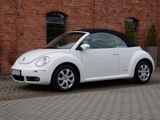 volkswagen new beetle cabrio 1.9 tdi united 105km klima skóra alufelgi super stan zamiana
