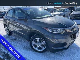 certified 2021 honda hr-v lx