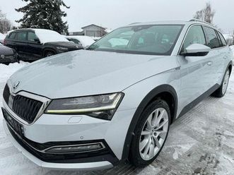 skoda superb 2.0tdi scout 4x4 navi ahk kamera