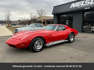chevrolet corvette c3 stingray l82 1974 tout compris
