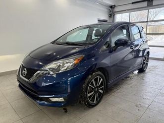 2018 nissan versa note sr-automatique-air clim-mag-gps-camera-sieges chau