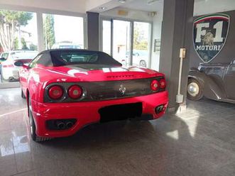 spider f1 - asi - ufficiale - km certificati ferrari