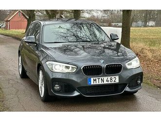 bmw 118 i steptronic m sport euro 6, svensksåld, ny servad