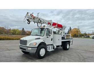 2016 freightliner m2 106 4x4 & terex commander c4047 digger derrick