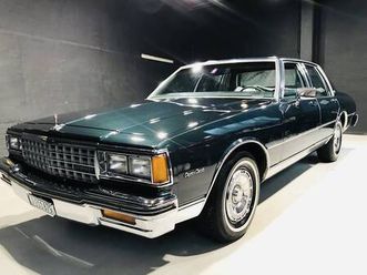 oldtimer 1982 chevrolet caprice classic veteranenfahrzeug canton lucerne - tutti.ch