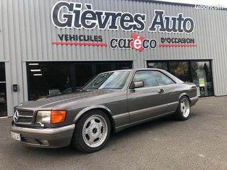 mercedes classe s 560 sec 5.5 v8 280cv de 1991