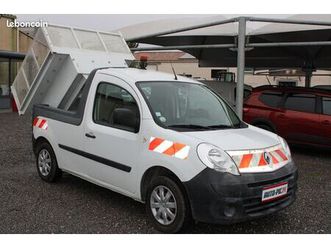 kangoo 1.5 dci 85cv , benne alu hydraulique , du 08/2012 avec 139130 kms, distribution neuve