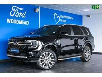 2025 ford everest 3.0d v6 platinum awd auto