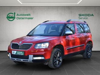 skoda yeti 2.0 tdi adventure outdoor*ahk*climatr.*shz*