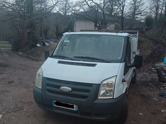 ford transit benne double cabine 7 places – 2.4 tdci 115 ch – ptac 3,5t – 2008