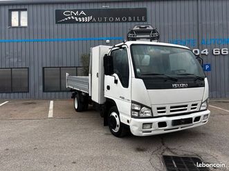 isuzu n 3.0 di 150ch boite automatique / tribenne alu / roue jumelee / clim / garantie 12 mois