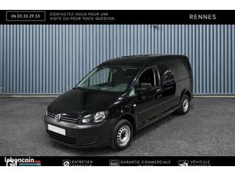 volkswagen caddy maxi 1.6 tdi 102ch / attelage / régulateur / tva récupérable