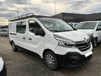 renault trafic 6 places 2.0 dci 120ch l2h1 cabine approfondie -14000ht