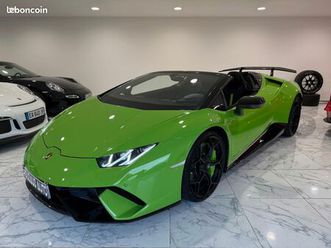 lamborghini huracan spyder performante lp640-4 / tva apparente