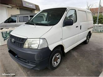 toyota hiace rch/lxh 10-20 2.5 d-4d 4wd fourgon 117 cv