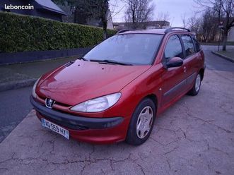 peugeot 206 sw. 2.0l hdi 90ch ct ok