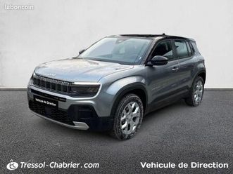 jeep avenger 1.2 turbo t3 110 ch e-hybrid bvr6 altitude