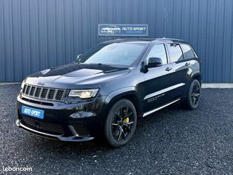 jeep grand cherokee jeep trackhawk 6.2 v8 hemi supercharged 707ch - origine france - tva recupérable