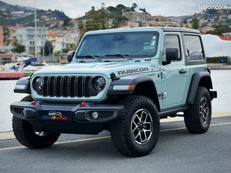 jeep wrangler rubicon 3.6 v6 284ch 4x4 etorque bva8*my 2025*camera*magnifique