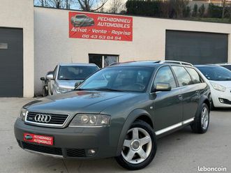 superbe audi a6 allroad 2.5 tdi v6 bva 180cv quattro / toit ouvrant / configuration unique