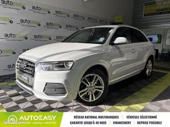 audi q3 2.0 tdi 150 ch quattro s-line s-tronic