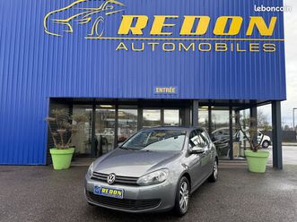 volkswagen golf vi 1.6 tdi fap bluemotion confortline dsg7 105ch 5cv