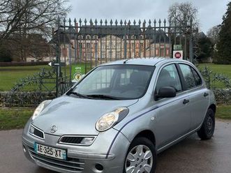 nissan micra iii (k12) 1.5 dci visia – 2009 diesel – 86 ch – boîte manuelle – crit’air 2 – gris