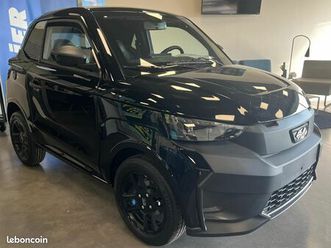 voiture sans permis nouvelle ligier js50 - revo d+ noire avec direction assistee et carplay - 15990