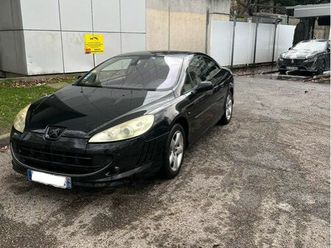 peugeot 407 coupé 2.2l essence - 163ch - cuir, xenon, jbl - ct ok