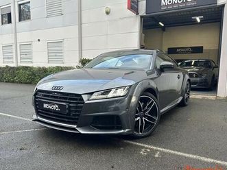 audi tts coupe 2.0 tfsi 310 quattro s-tronic - entretien complet audi -virtual cockpit -aide parking