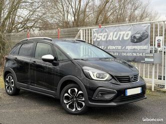 ? honda jazz crosstar 1.5 i-mmd e:hev 109 exclusive – hybride – bva cvt – apple carplay / android auto – gps – caméra – garantie 12 mois chez honda – ct ok ?