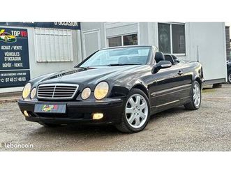 mercedes-benz clk 230 kompressor cabriolet 193ch avantgarde