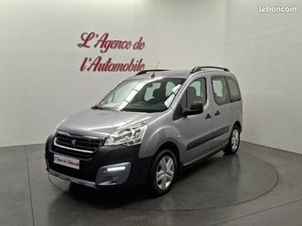 peugeot partner tepee berlingo 1.2 vti 110 ch style / double porte latérale / gps / ecran / régulate