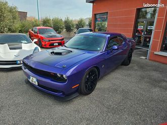 dodge challenger 6.4 hemi shaker purple crazy