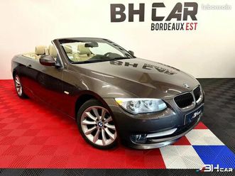 bmw serie 3 cabriolet 2.0 320d 185 luxe bva