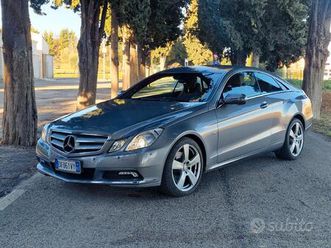 mercedes-benz e 350 cgi coupé - solo 80.000 km !!!