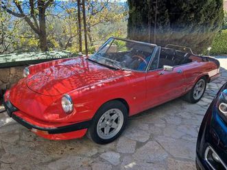 alfa spider 2000, 1984