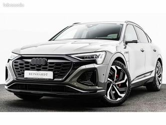 audi q8 e-tron sportback 55 408ch s line quattro - toit ouvrant - attelage - b&o - caméra360