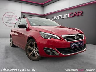 peugeot 308 1.6 bluehdi 120ch ss bvm6 gt line / garantie 12 mois