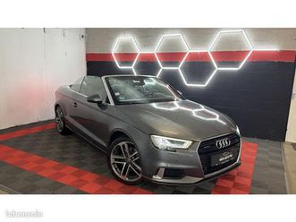 audi a3 cabriolet 2.0 tdi 184 ch quattro s-tronic phase 2 - pack sport - virtual cockpit - carplay