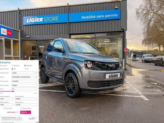 voiture sans permis 132euros/mois* - ligier myli ideal 2026 édition limitée - toutes options & prix mini