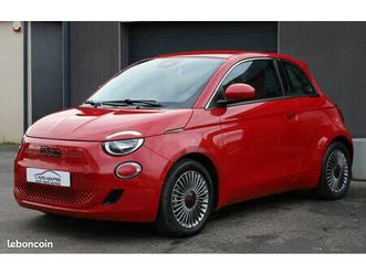 fiat 500e 24kwh 95 red 1ère main 2023