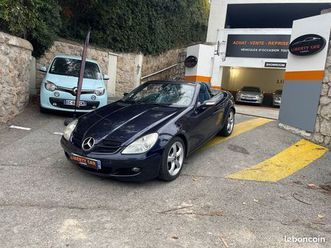 mercedes benz slk cabriolet 200 k 1.8 163 cv / avant garde / jantes