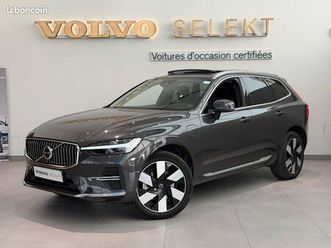volvo xc60 t6 awd hybride rechargeable 253 ch+145 ch geartronic 8 ultra style chrome
